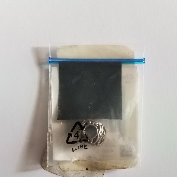 Relisted - Chamilia Authentic Sterling Silver Charm Initially Speaking F - Picture 12 of 16